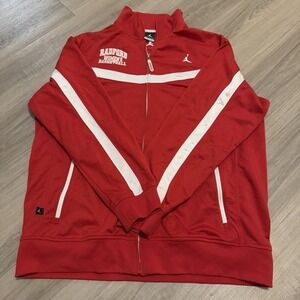 Vintage Nike Jordan‎ Air Jumpman Logo Track Jacket Men's L Radford W Basketball